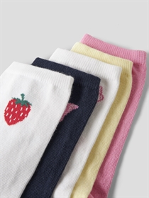 NAME IT 5-Pak Strømper Vilde Pink Drink